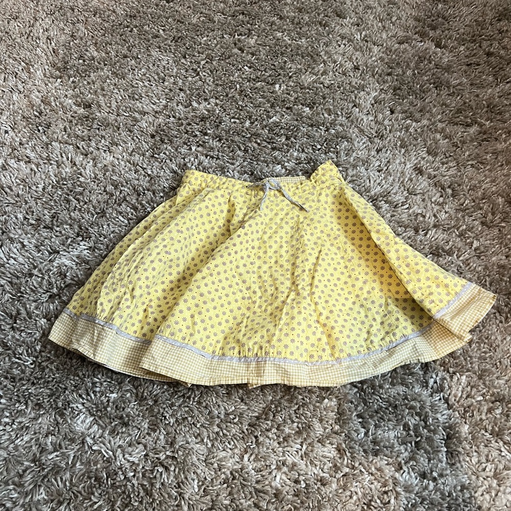 Sergent Major yellow girls skirt